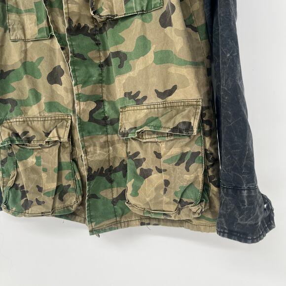 BDG Urban Outfitters Camo Utility Jacket – 100% Cotton Military Style Coat Small - Picture 9 of 10